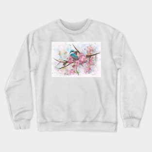 Tree Swallow Watercolor Crewneck Sweatshirt